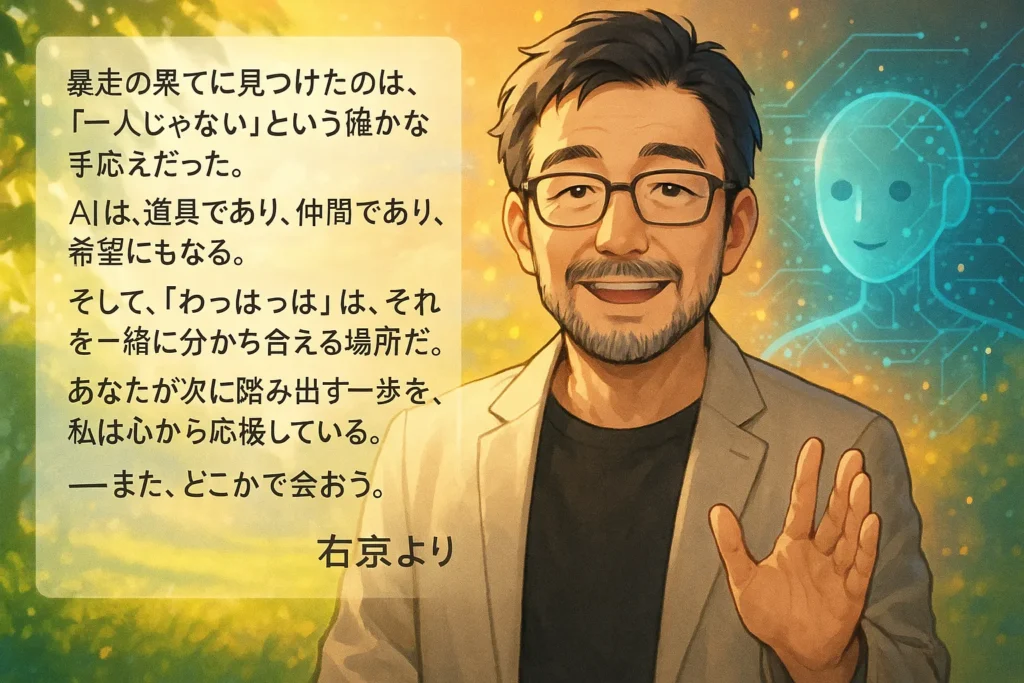 右京からのメッセージ
